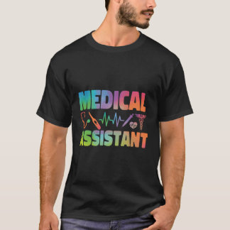 T-shirt Aquarelle certifiée Médicale Assistant Cma