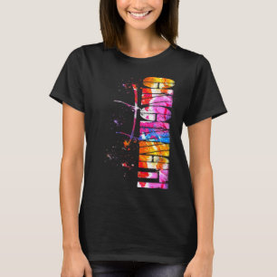 T-shirt Aquarelle Cincinnati Cincinnati Lettres Cinci