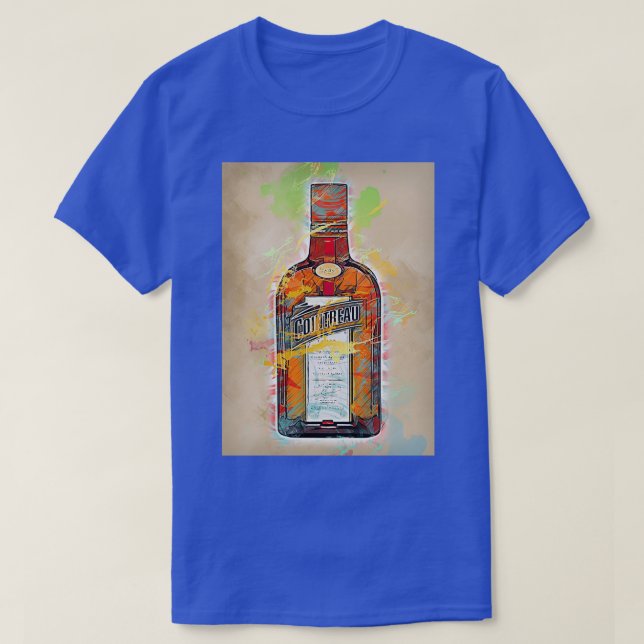 T-shirt Aquarelle Cointreau (Design devant)