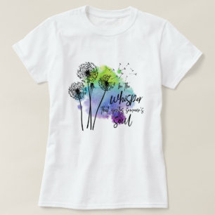 T-shirt Aquarelle colorée Inspirationnelle