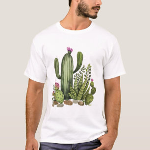 T-shirt Aquarelle de Cactus