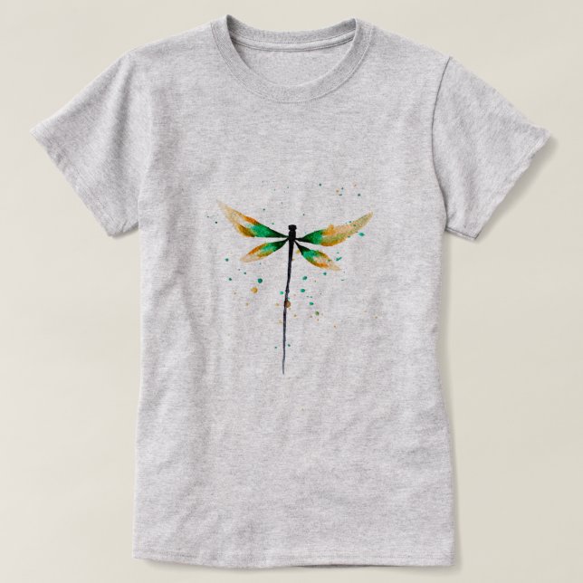 T-shirt Aquarelle de fruits mignons aux fraises (Design devant)