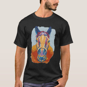 T-shirt Aquarelle du cheval