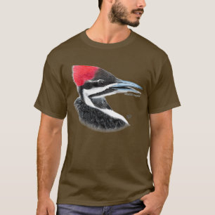 T-shirt Aquarelle féminine de pic pilé