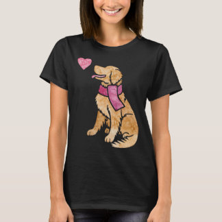 T-shirt Aquarelle Golden Retriever 2 626