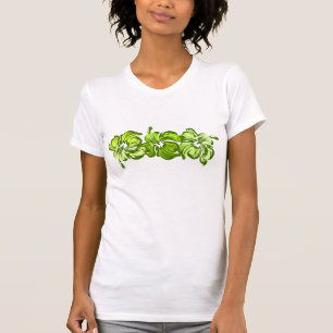 T-shirt Aquarelle Hibiscus Ladies Tee