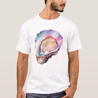 T-shirt Aquarelle Huître