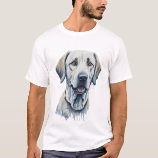 T-shirt Aquarelle Labrador Retriever