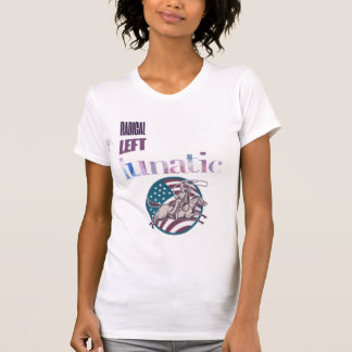T-shirt Aquarelle lunatique radicale gauche