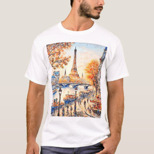 T-shirt Aquarelle Paris