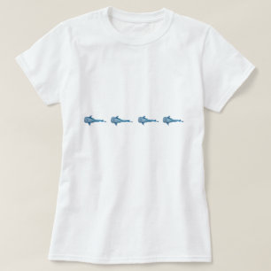 T-shirt Aquarelle requin