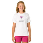 Aquarelle violet Fleur sauvage Mini fille fille fi