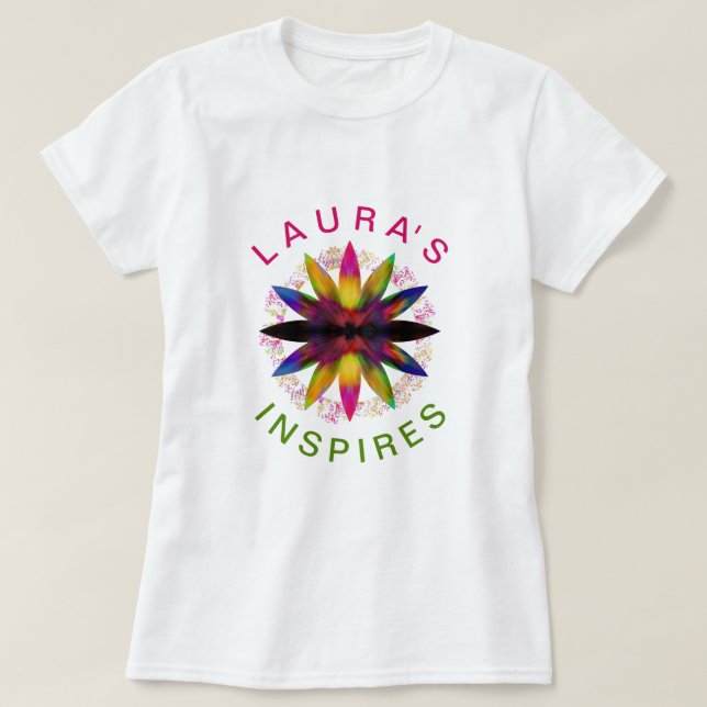 T-shirt Aquarelle Yoga Lotus Méditation Holistique (Design devant)