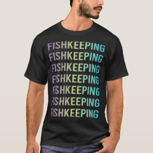 T-shirt Aquariophilie Bleu Violet Aquariophile Entretien d