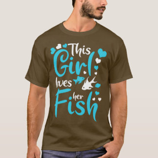 T-shirt Aquarist Aquaristic Aquarium Hobbyist Pêche