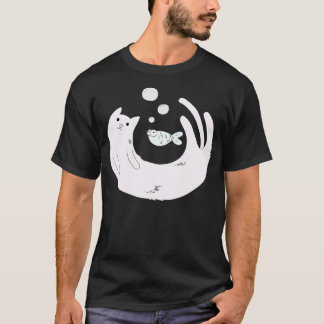 T-shirt Aquarium Cat