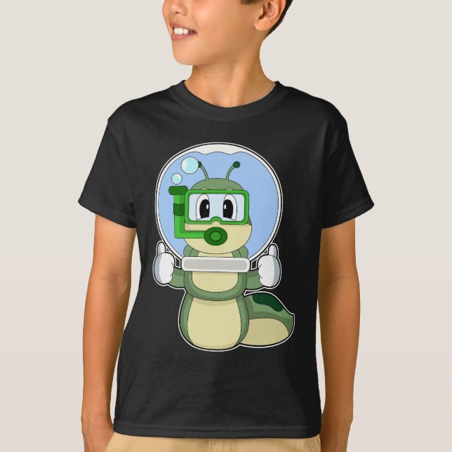 T-shirt Aquarium Caterpillar (Devant)