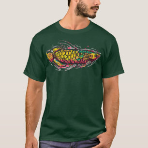 T-shirt Aquarium coloré aquarium aquarium aquarium aquariu