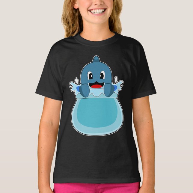 T-shirt Aquarium dauphin (Devant)