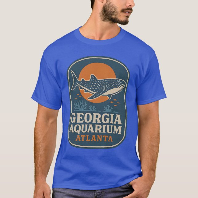 T-SHIRT AQUARIUM DE GÉORGIE ATLANTA (Devant)