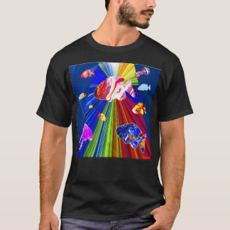 T-shirt Aquarium fantaisiste