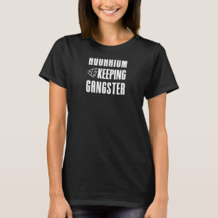 T-shirt Aquarium Garder Gangster Poisson Conserver Aquaris