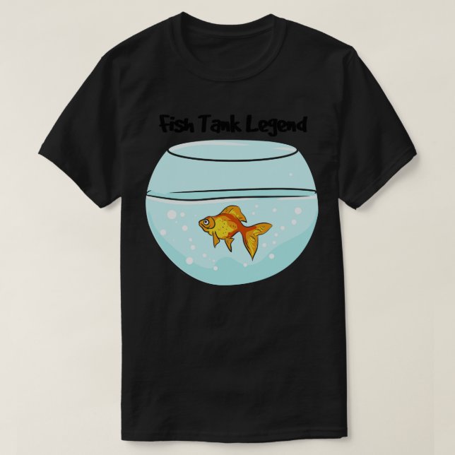 T-shirt Aquarium Keeper Fish Tank1 (Design devant)