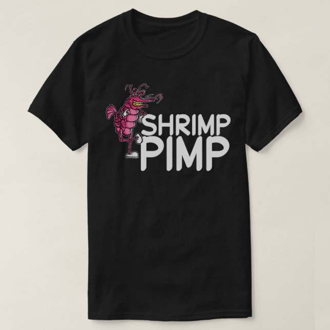 T-shirt Aquarium Neocaridina de la cerise de crevette (Design devant)