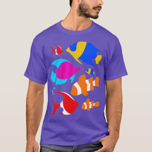 T-shirt Aquarium Poisson Conserver Pêche Aquarist