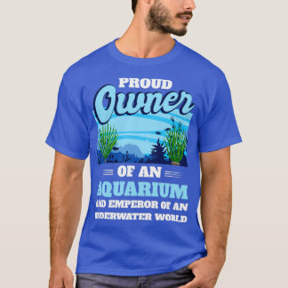 T-shirt Aquarium Poisson gardant l'aquascapage d'aile