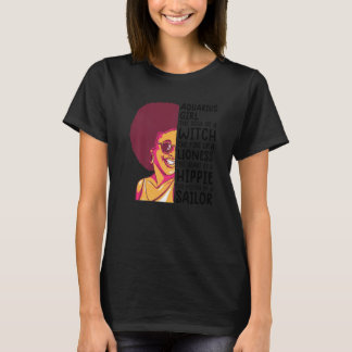 T-shirt Aquarius Queen  Women Astrology Zodiac Aquarius Gi