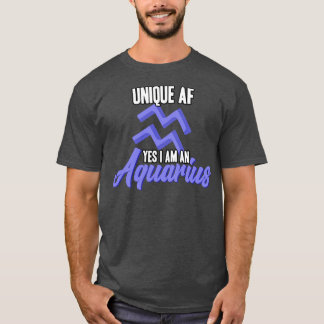 T-shirt Aquarius unique