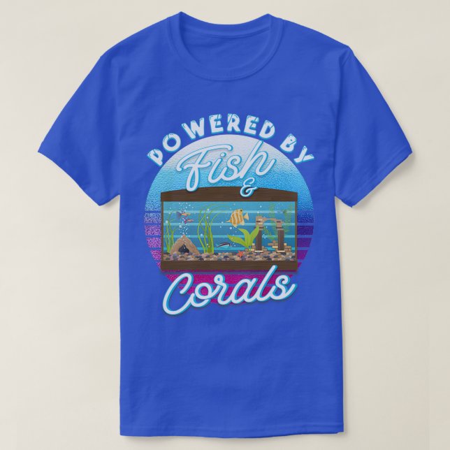 T-shirt Aquascapage aquarium aquarium aquarium aquarium aq (Design devant)