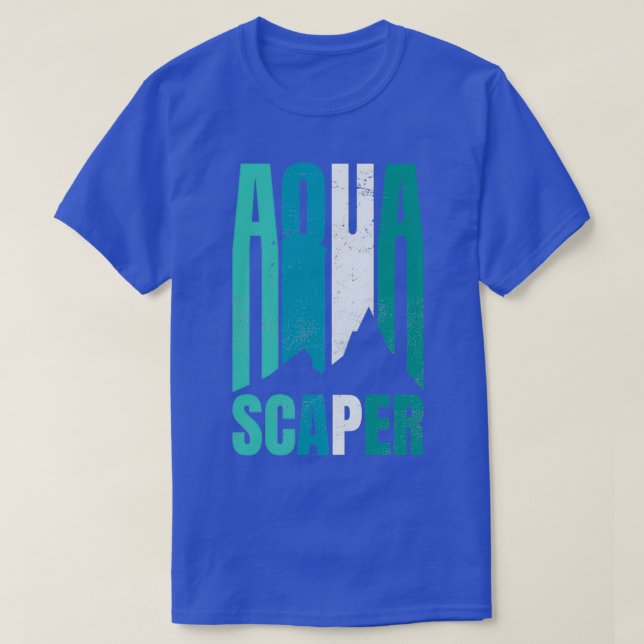 T-shirt Aquascapage Vintage (Design devant)