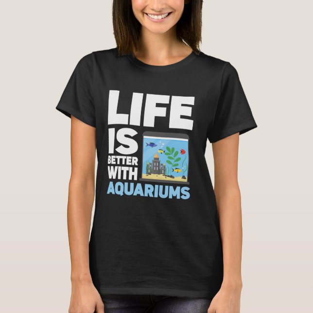 T-shirt Aquascaper Aquascaper Aquarium (Devant)