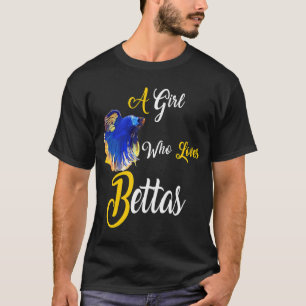 T-shirt Aquascaping Life Poisson Betta Lunettes Vintage Aq