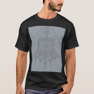 T-shirt ARΚ Ω Ν-144 Blueprint Tee