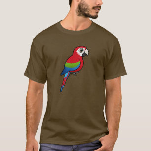 T-shirt Ara viridipenne