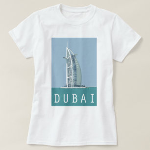 T-shirt Arabe d'Al de Dubaï Burj
