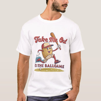 T-shirt Arachide à chaume : Amusants de baseball