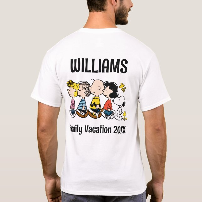 T-shirt Arachides Gang Famille Vacances (Dos)