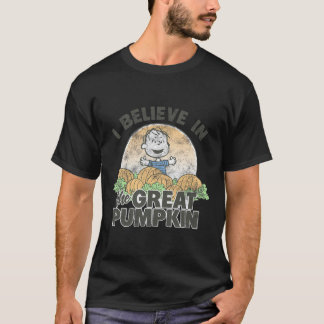 T-shirt Arachides Halloween Je Crois En Le Grand Citrouill