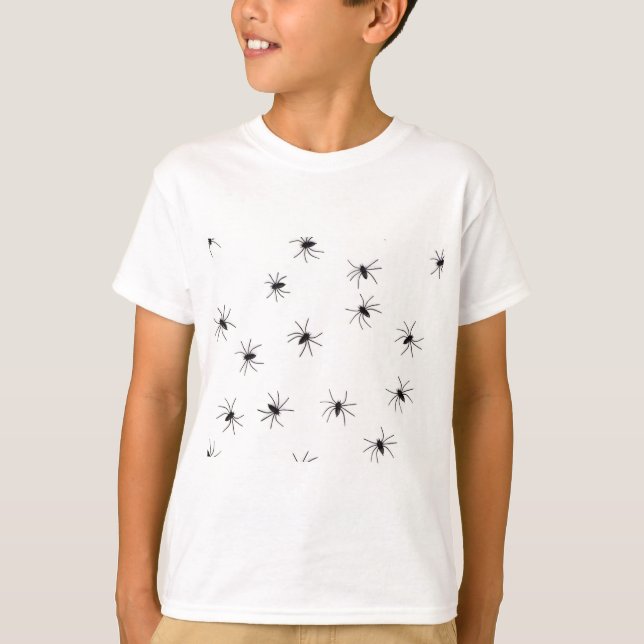 T-shirt Arachnophobie (araignées) (insectes crus Déplaisan (Devant)