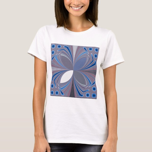 T-shirt Araignée bleue (Devant)