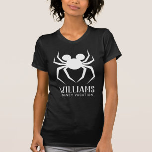 T-shirt Araignée de souris Mickey Halloween Vacances en