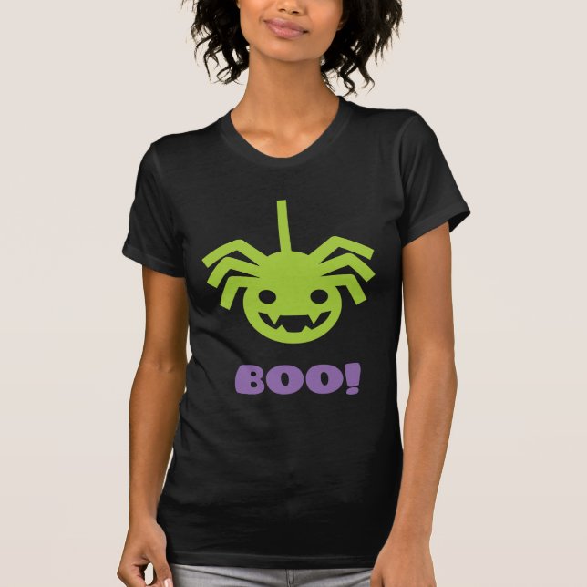 T-shirt Araignée d'Halloween (Devant)