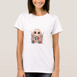 T-shirt Araignée Tricoteuse Pal
