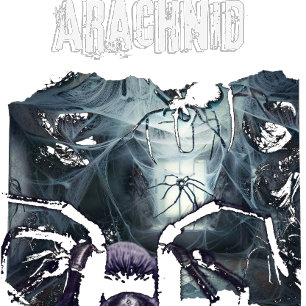 T-shirt Araignées d'horreur d'Halloween vintages