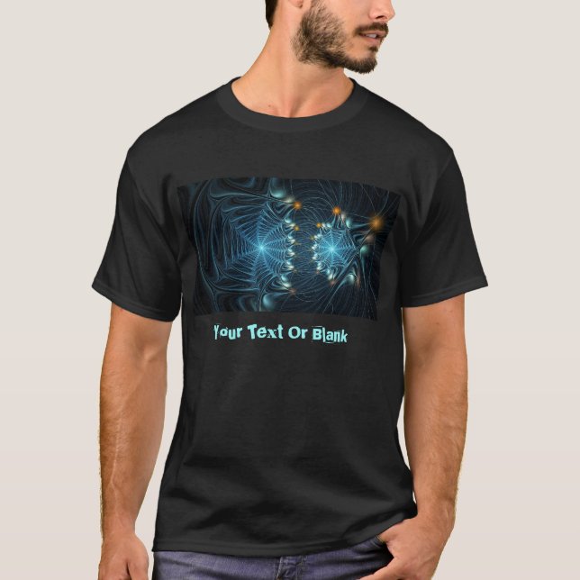 T-shirt Araignées métalliques (Devant)