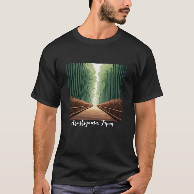 T-shirt Arashiyama Japon (Devant)